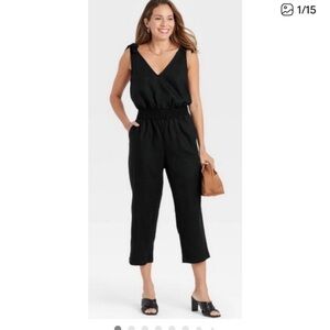 a new day Black Jumpsuit